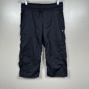 Lululemon Dance Studio Crop II (Unlined 20") Black Size 6